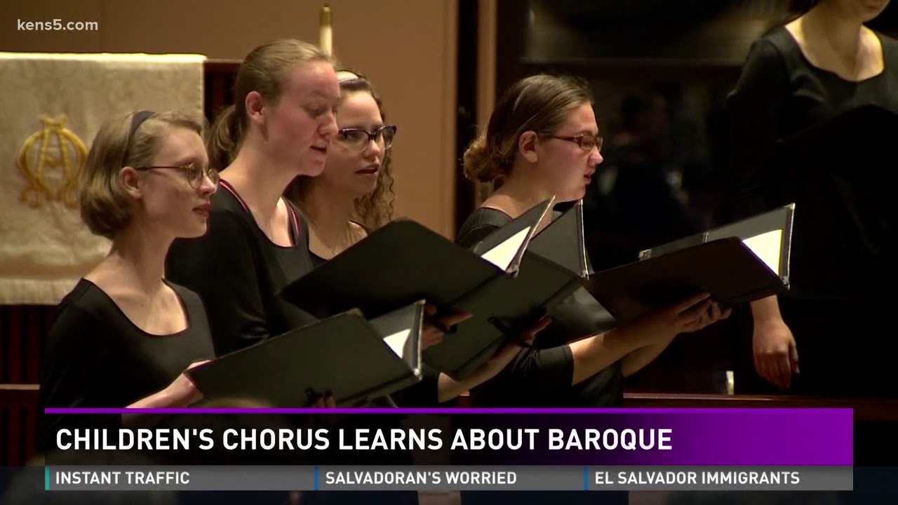 Children's Chorus learns about Baroque music YouTube