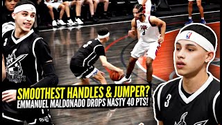 Emmanual Maldonado Goes OFF For SMOOTH 40 Points!! SMOOTHEST HANDLES \& JUMPSHOT In The Nation!?