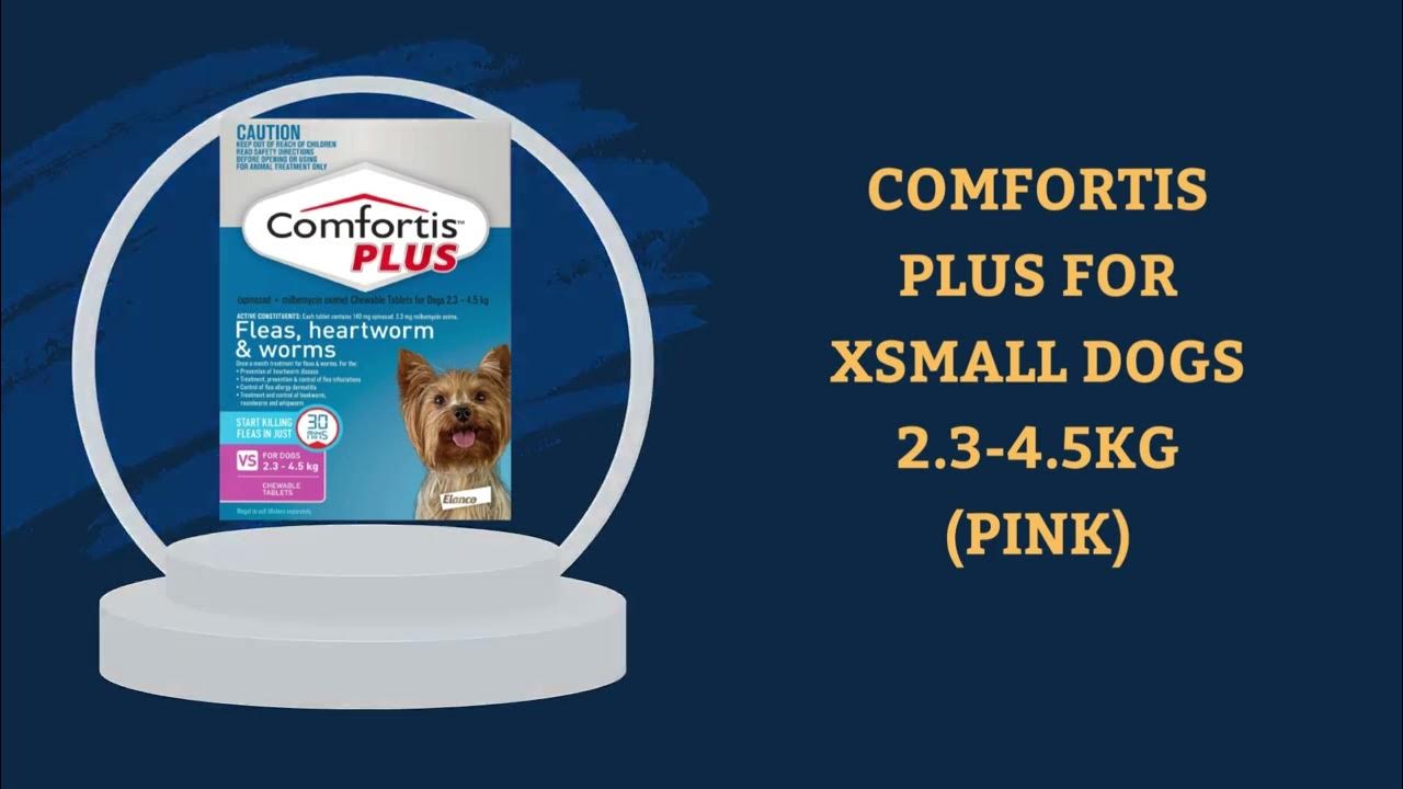 Comfortis Plus Best Flea, heartworm, worming Tablets For Dogs YouTube