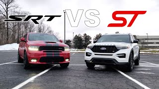 Follow me on ig and fb at @eddiex616 to see daily posts updates! the
dodge durango srt ford explorer st are two 3 row suvs that offer some
performanc...