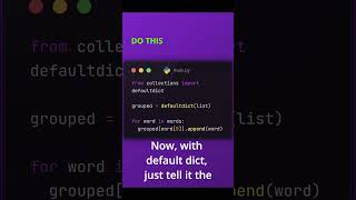 Stop Using try/except for Dictionary Keys 🐍#learnpython #coding #cleancode #webdevelopment