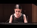 Alexandra Dovgan, piano - Perspectives Musiques - RTS-Espace 2. Bach, Schumann, Chopin.