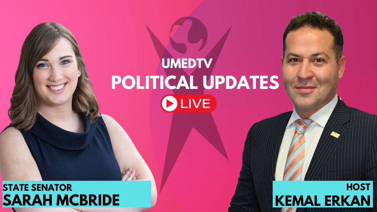 The UMACO Weekly Update: Senator Sarah McBride joins Kemal Erkan - YouTube