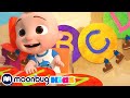 The ABC Song - Sing Along | @CoComelon | Moonbug Literacy