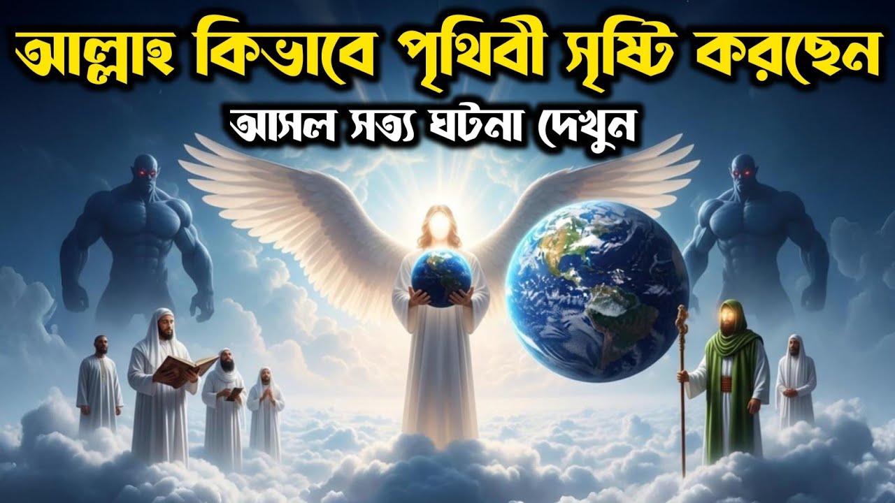 পৃথিবী কিভাবে সৃষ্টি হয়েছিল | আল্লাহ এবং মহাবিশ্ব ছয় দিনে সৃষ্টি | ইসলামিক কাহিনী | Islamic Story