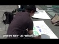 [PROJECT FREEWEB] Brisbane Protest Against Mandatory Internet Filter