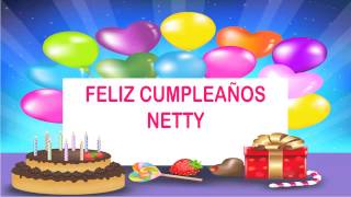 Netty Wishes & Mensajes - Happy Birthday