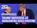 Donald Trump ne souhaite pas rencontrer Vladimir Poutine « pour rien »