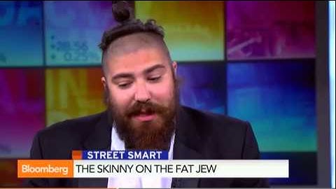 The Fat Jewish on Bloomberg Television