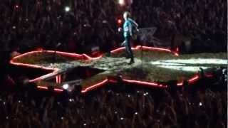 Video thumbnail of "Coldplay - Paris - 02/09/2012 HD: God Put a Smile Upon Your Face"
