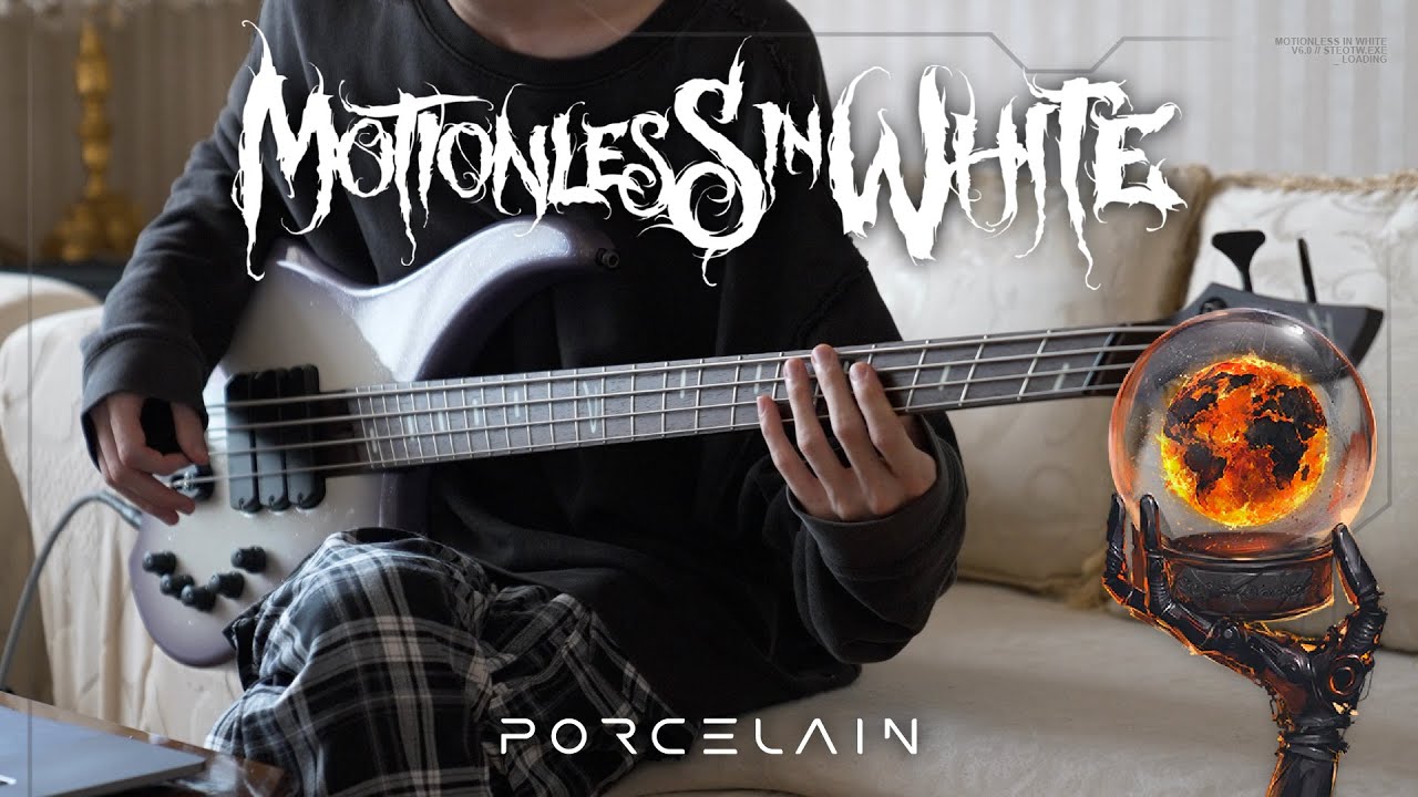 Motionless In White Porcelain Bass Cover YouTube