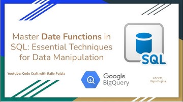 42. Master Date Functions in SQL - Essential Techniques for Data Manipulation