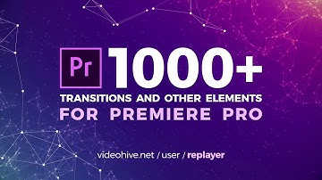 1000 Seamless Transitions for Premiere Pro