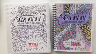 Get Organized with the Busy Mama Planner - Coloring Planner Life Organizer