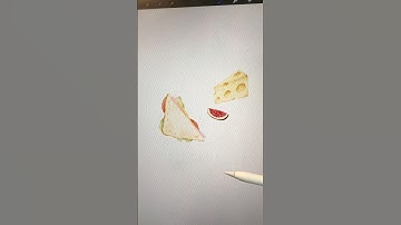 Realistic watercolor in Procreate #procreate #procreateart #digitalart #digitalwatercolor #drawing