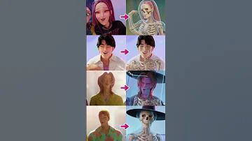 KPop Demon Hunters Skeleton Singing POKÉDANCE 
