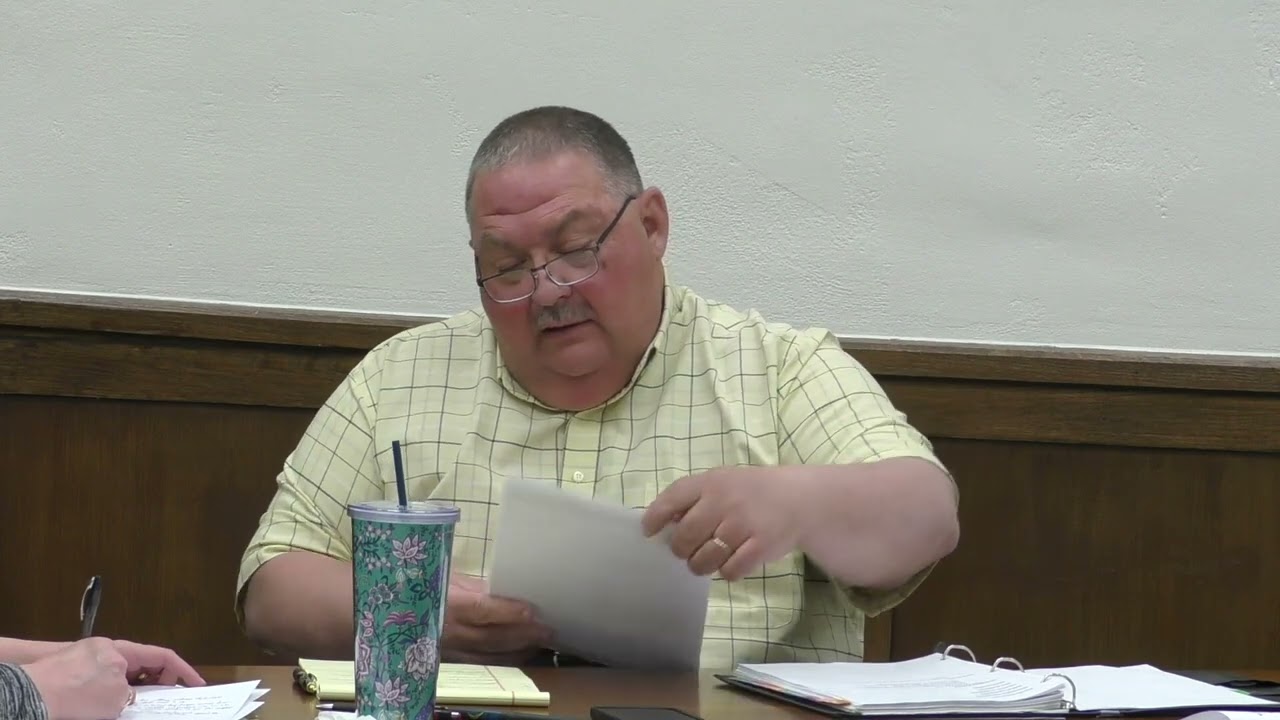 Unroe Reports To Clifton Forge Town Council (4_9_24)