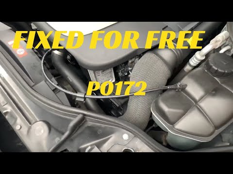 How to Fix P0172 P0175 Mercedes E350 W211