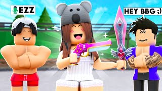 THE BEST OF DESTROYING TEAMERS 2023..(Roblox Murder Mystery 2)