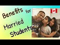 Benefits for Married Students in Canada😀🇨🇦