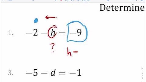 Math-Drills: solving simple equations