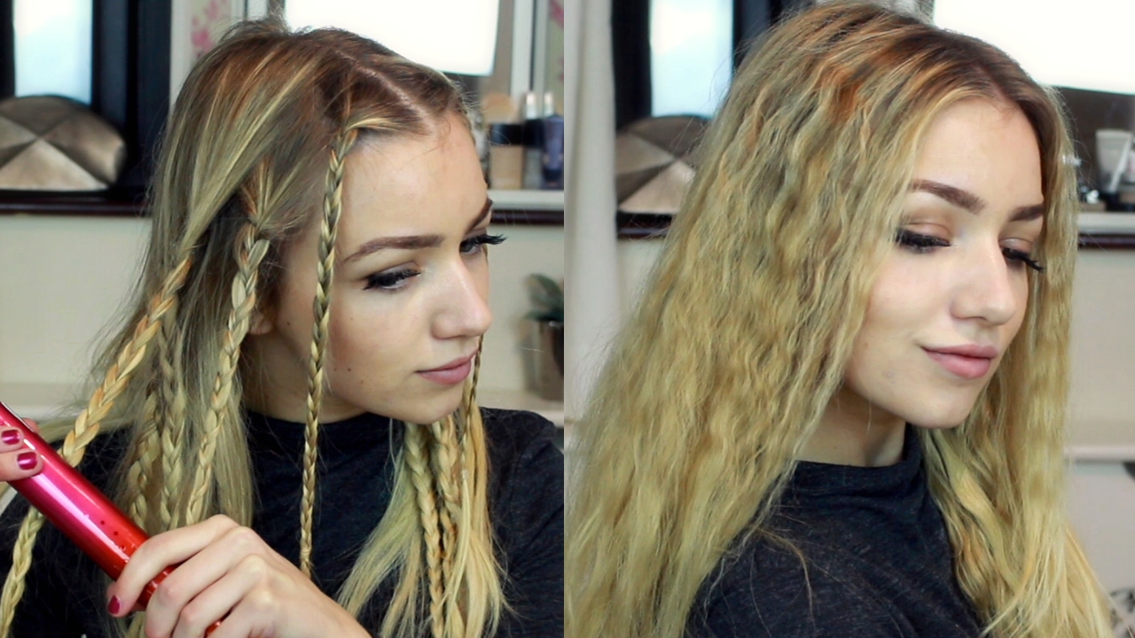 how to crimp your hair without a crimper