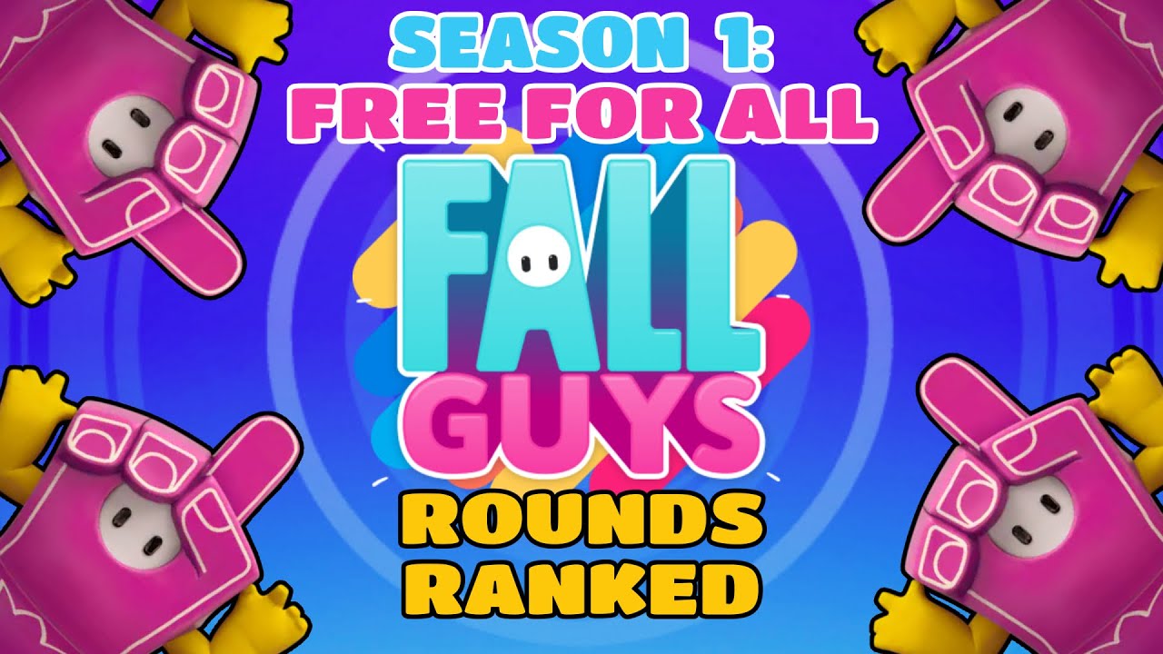 Fall Guys Free For All Ranked | New Season 1 Tier List!