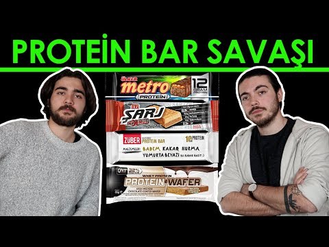 Protein Barları KAPIŞTIRDIK! - En İyi Protein Bar Hangisi?