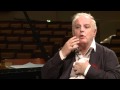 Daniel Barenboim in conversation with Stanley Dodds