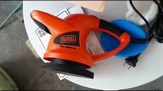 Unboxing black decker car polisher