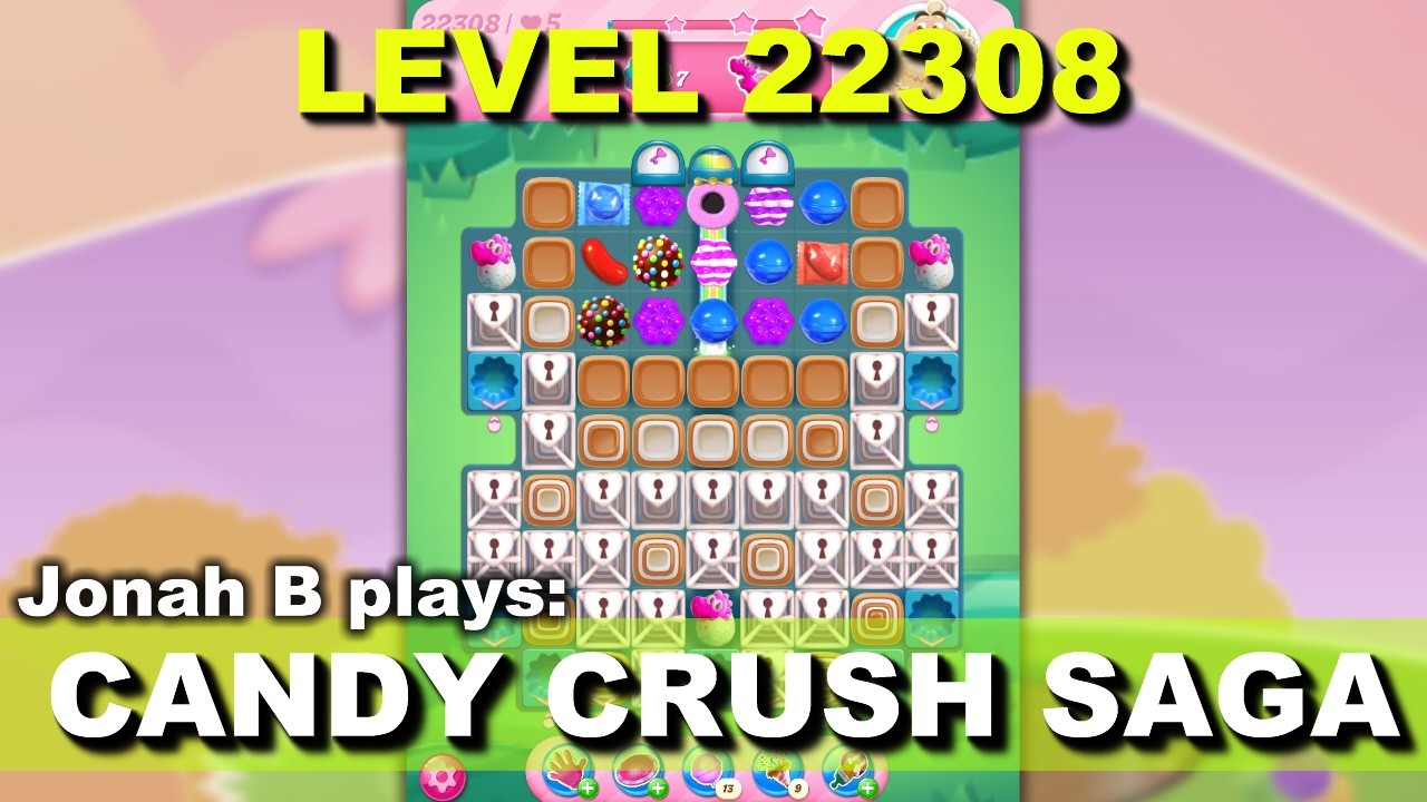 Candy Crush Saga Level 22308 - YouTube