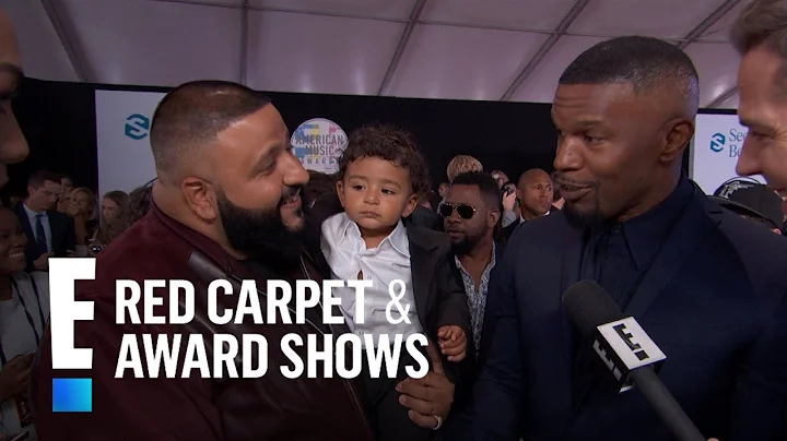 Jamie Foxx & DJ Khaled Talk Friendship at 2017 AMA...