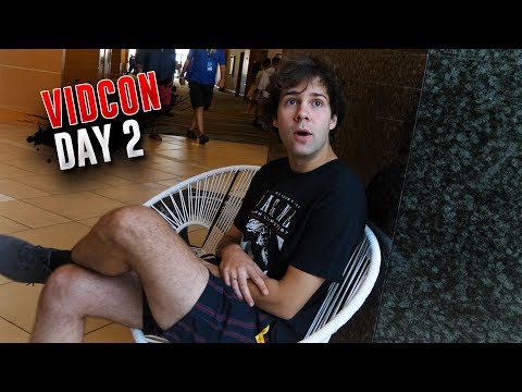 How I Got Into David Dobrik's Exclusive Hotel at Vidcon 2019 (DAY 2)