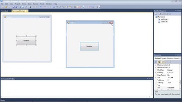 Visual Basic Tutorial 2- Variables
