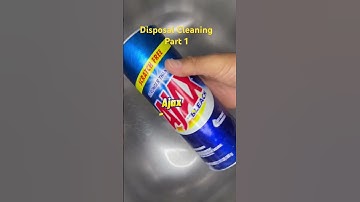 Disposal cleaning #asmr #cleaning #asmrsounds #clean #cleaningtips