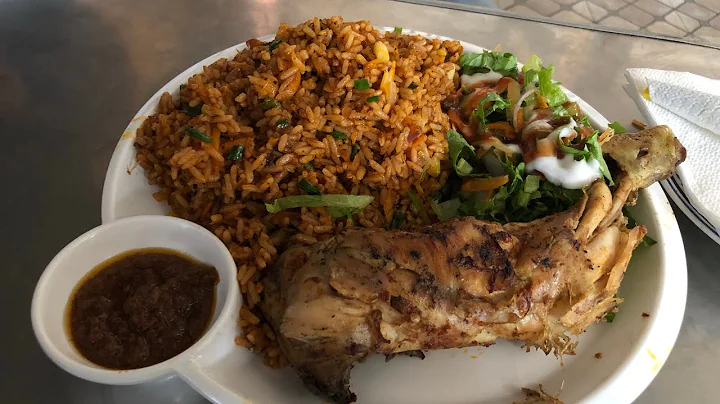 COME WITH ME TO THE BEST YET CHEAP GHANA JOLLOF JOINT IN KUMASI || EAT THIS ANYTIME YOU ARE IN GHANA