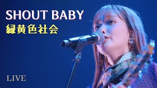[녹황색사회] 緑黄色社会 - Shout Baby LIVE 20221220 日本武道館 [한글자막/가사해석]