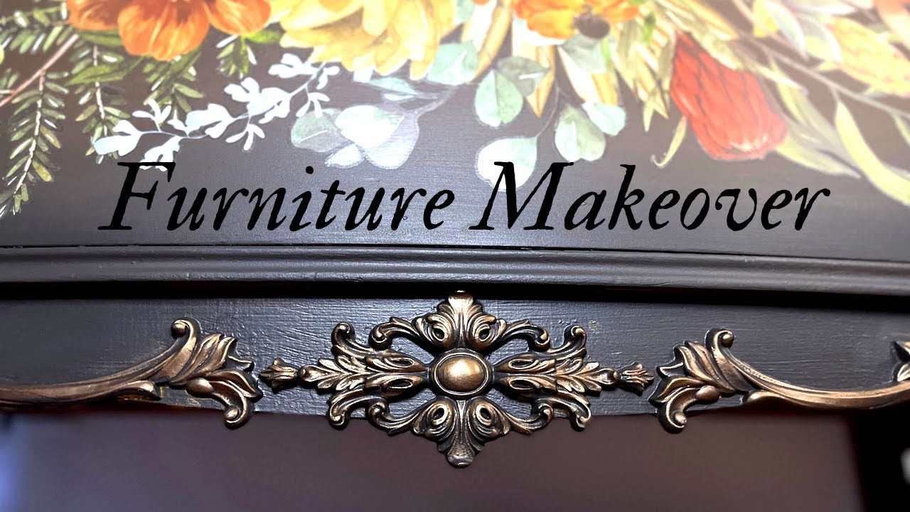 Gorgeous Furniture Makeover Using WoodUBend | Blending Chalk Mineral Paint