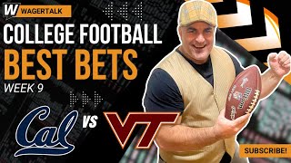 Cal vs Virginia Tech Predictions and Best Bets | BEST College Football Picks Week 9