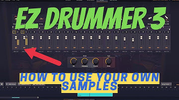 Step by step on how to use your OWN samples in #EZDrummer3.