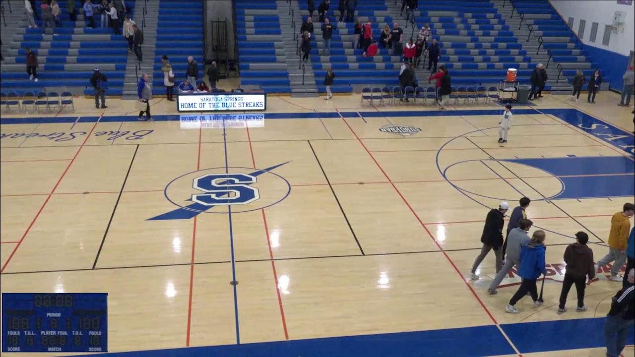 Saratoga Springs vs Guilderland High School Boys' Varsity Basketball
