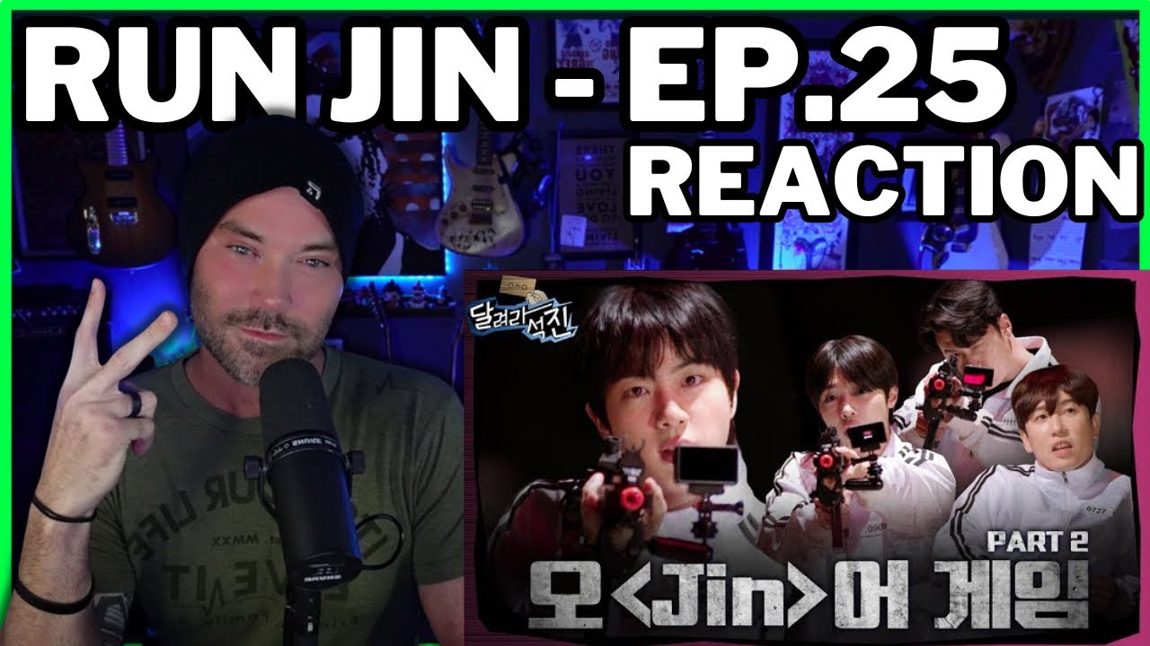 Metal Vocalist Reacts - [Run Jin] EP.25 | Squid-Jin Game 2