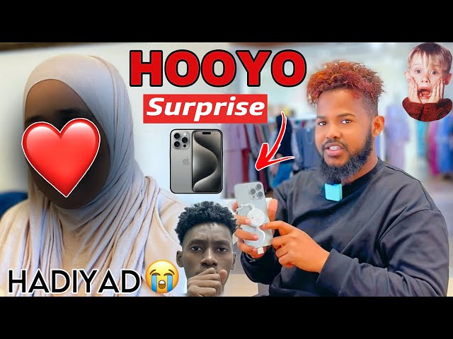 HOOYO AYAA SURPRISE IPHONE 15 PRO MAX IGA DHIGTAY ANIGO FILEYNIN WAAN AAMINI WAAYEY IYO ASAD OO… class=