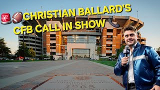 Monday LIVE CALL IN SHOW- COLLEGE FOOTBALL TALK &amp; MORE