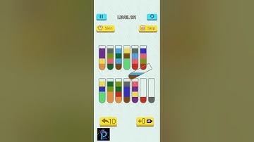 SortPuz: 3D Color Water Sort Puzzle ~ level 131 to 140 | Master Puzzler