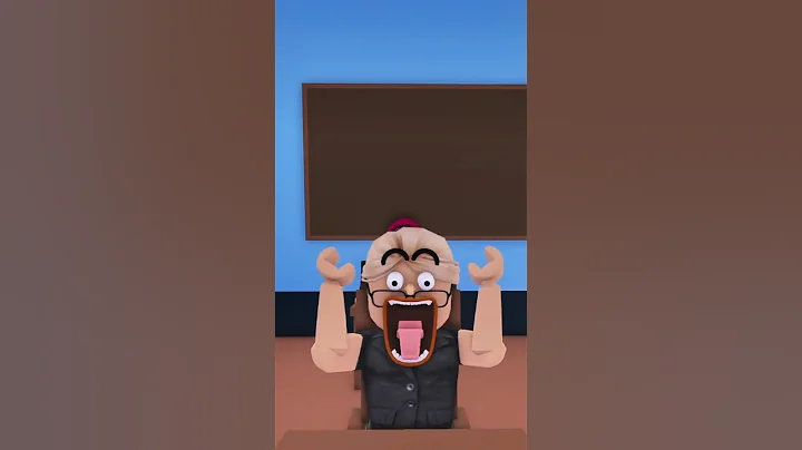 She OUTSMARTED her teacher BY SAYING THIS…😏💀 #adoptme #roblox #robloxshorts