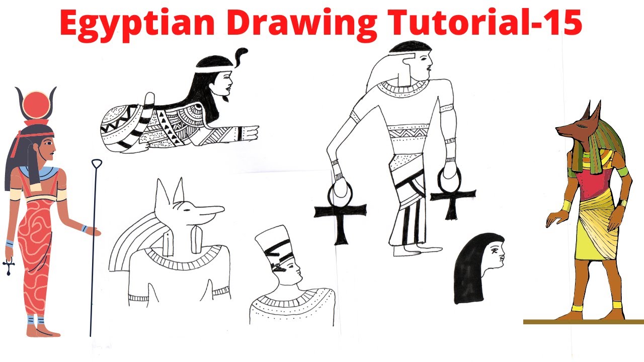 Egyptian Drawing Tutorial