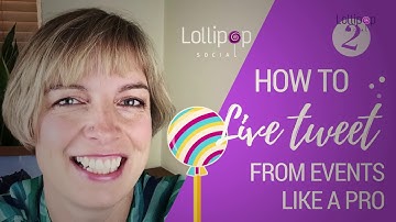 LIVE tweeting tips: Tutorial for how to live tweet from business events to grow your audience 💪