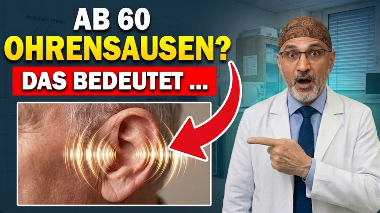 Wenn Ihre Ohren ständig klingeln, fehlt Ihrem Körper dieser Stoff (besonders ab 60)