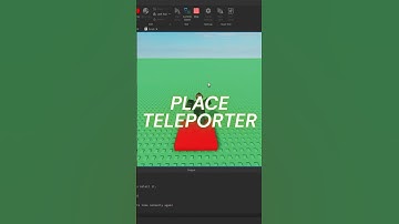 Make A Game Teleporter in 20 Seconds in Roblox Studio!